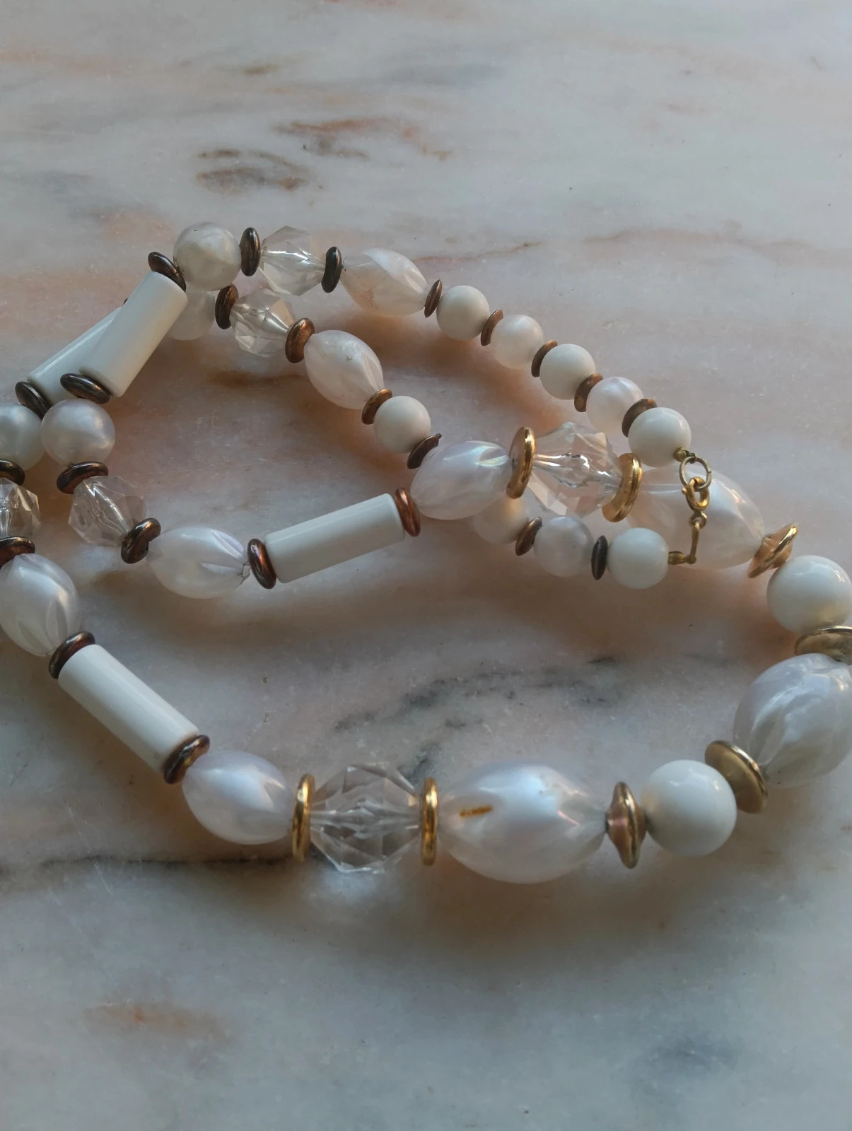 Vintage necklace Moonglow mid century – Vintage Chic 2