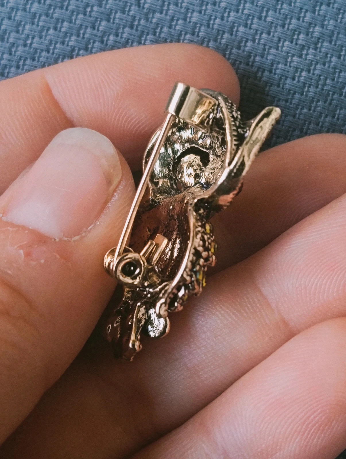 Broche búho OWL Brooch Fermoir Houl Spilla – Vintage Chic 4
