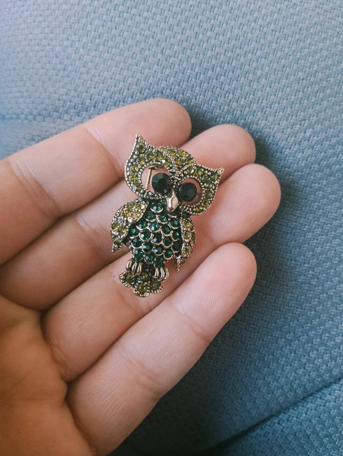 Broche búho OWL Brooch Fermoir Houl Spilla – Vintage Chic 5