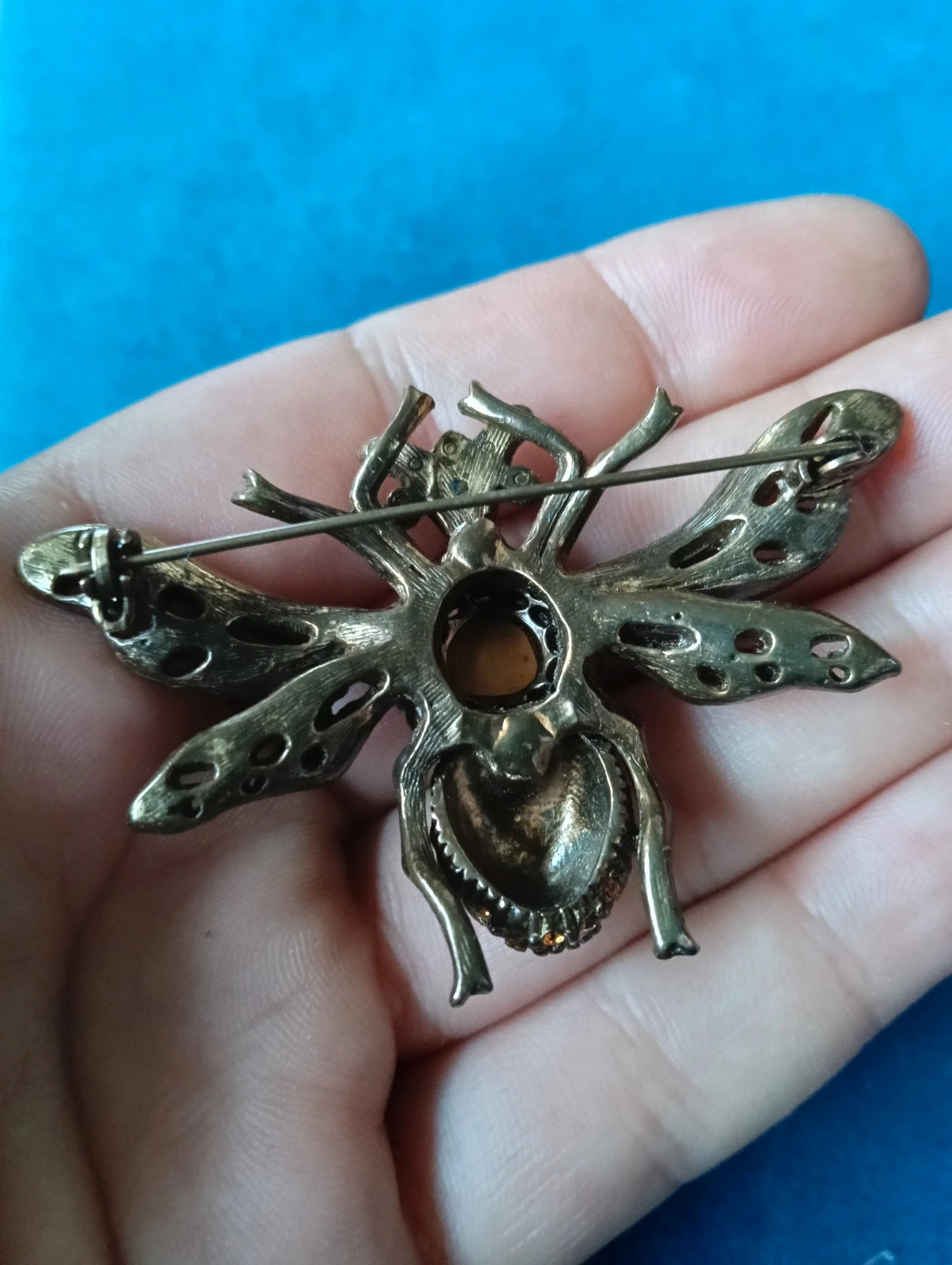 Broche de abeja Art Nouveau 80s – Vintage Love 3