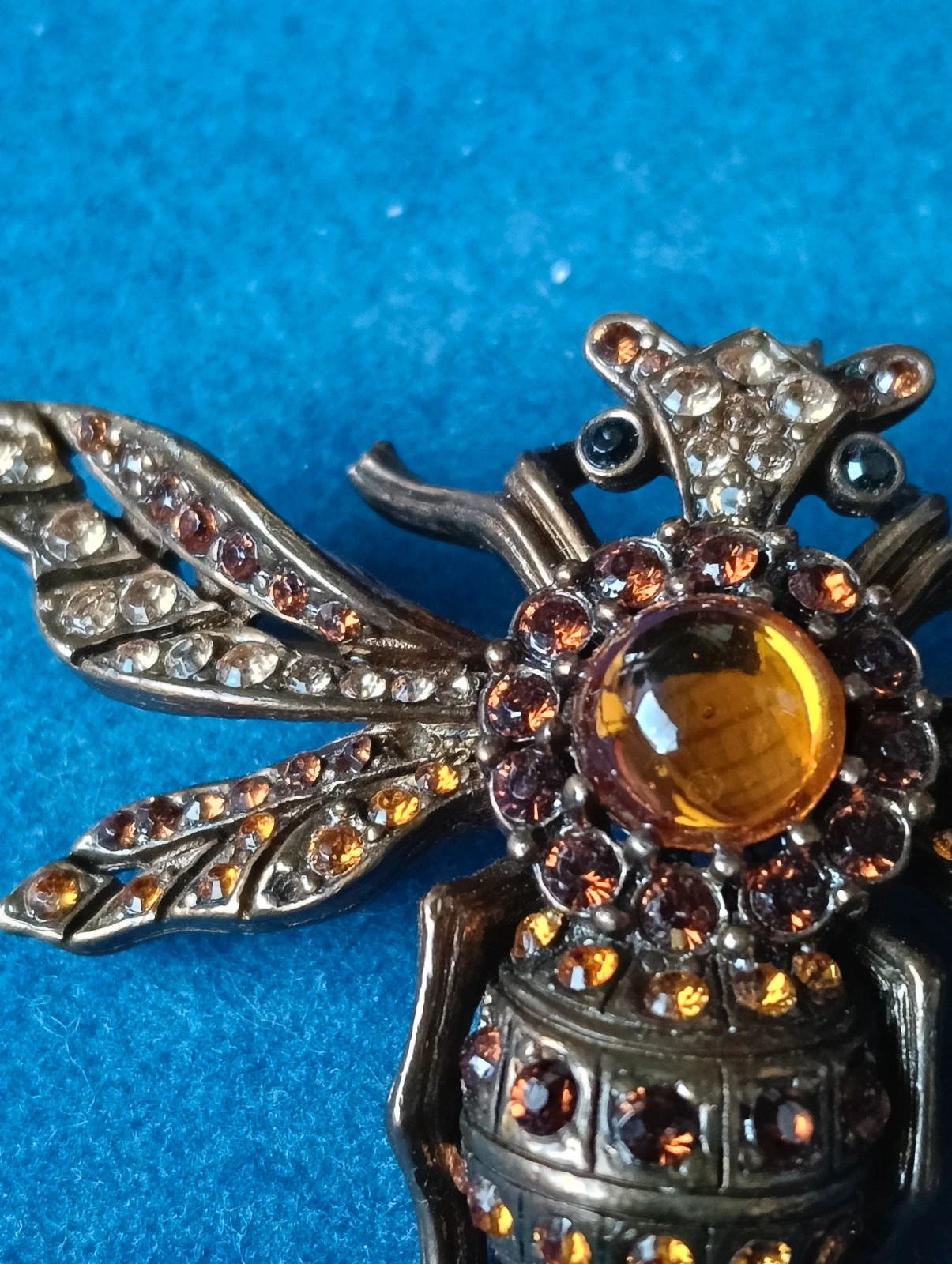 Broche de abeja Art Nouveau 80s – Vintage Love 5