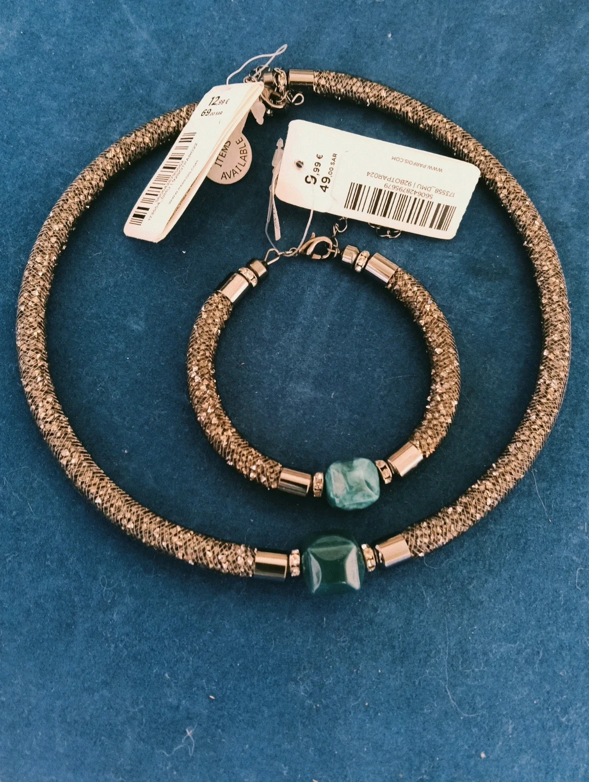 Elegant Mesh Jewelry Set Parfois Necklace and bracelet – Parfois 4