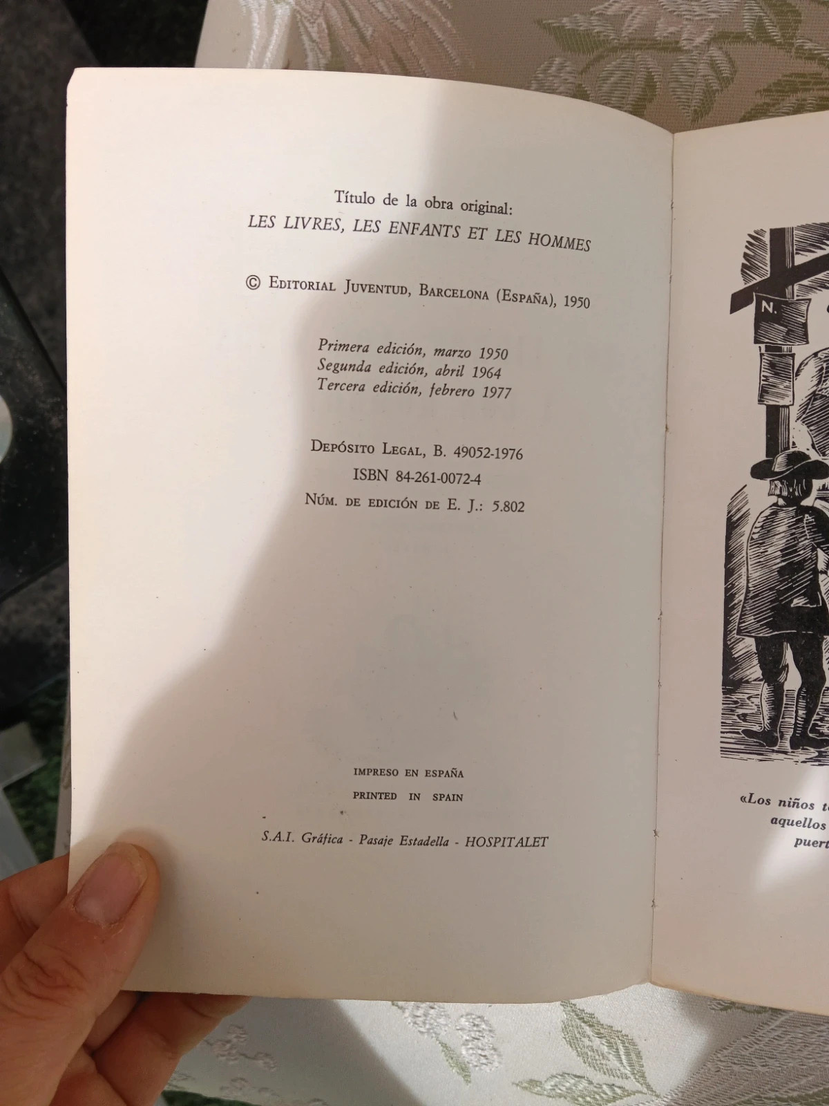 Los libros los niños y los hombres Paul Hazard 1977 – libro antiguo 5