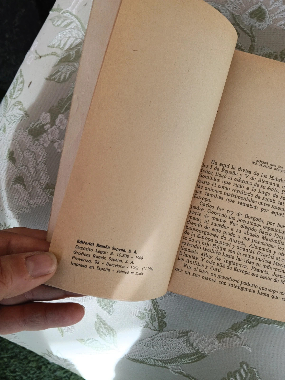Libro Carlos V Editorial Sopeña 1968 – antiguo 2