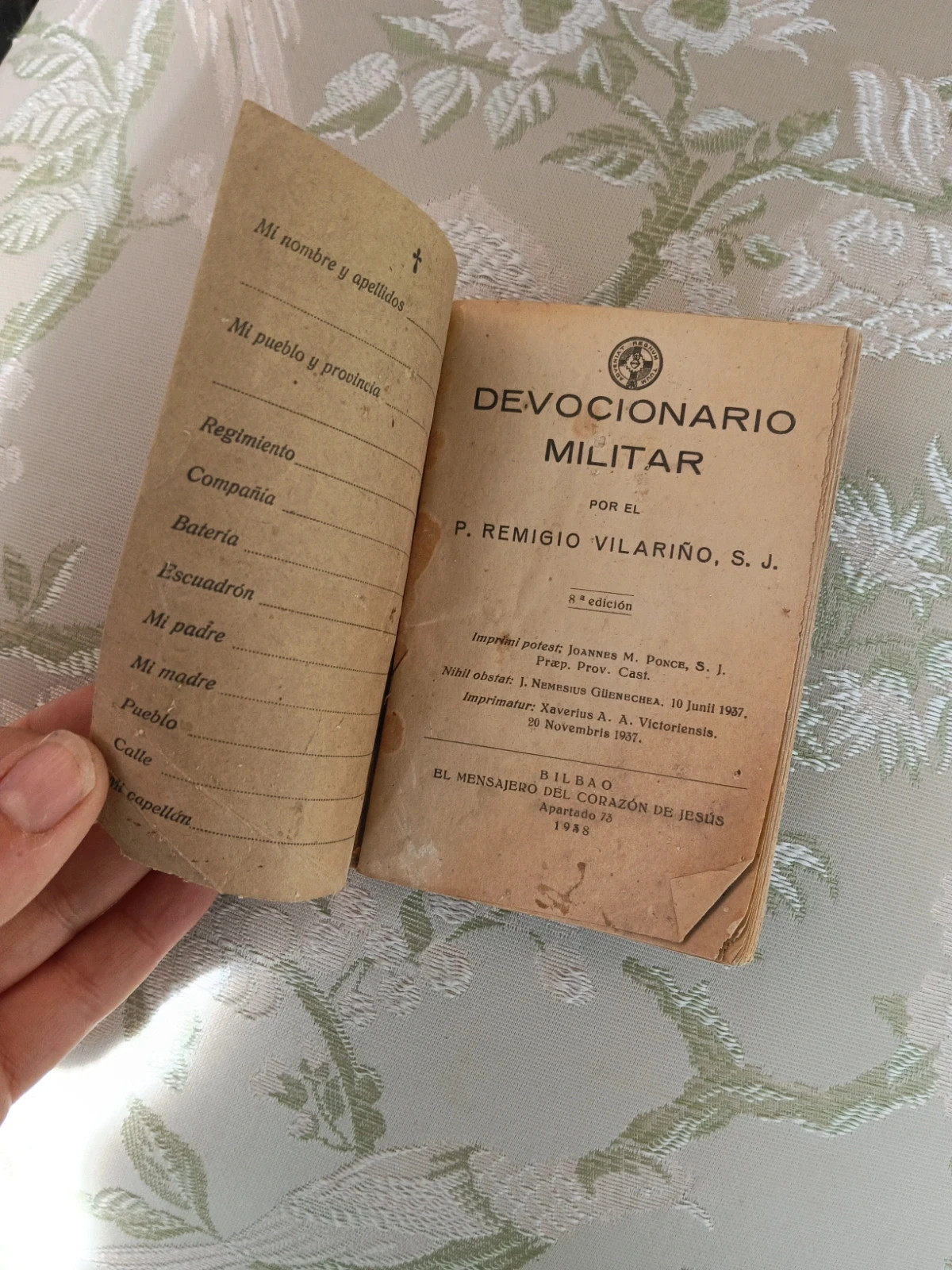Devocionario militar 1937 – No Label 2