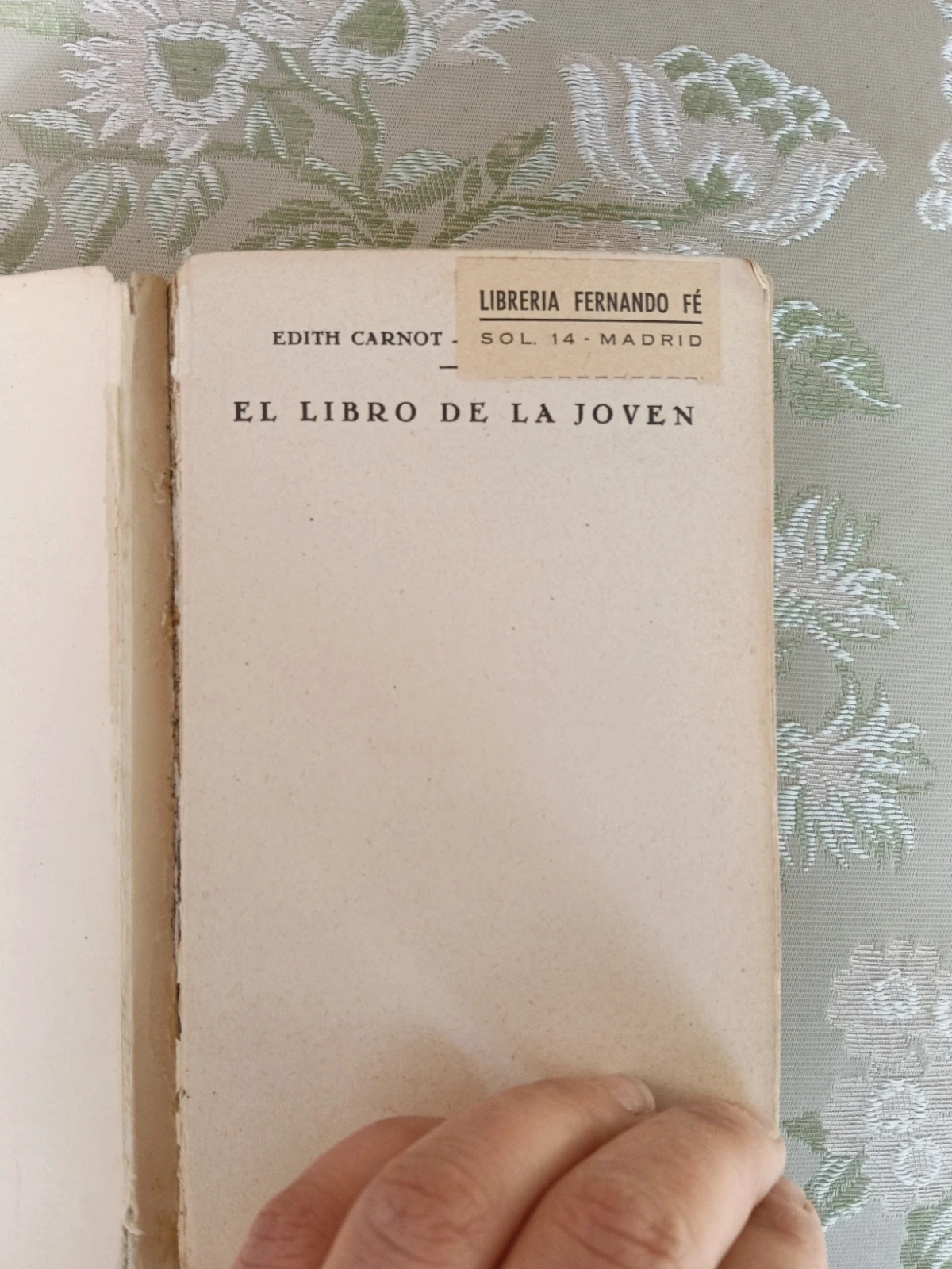 El libro de la Joven Doctor Carnot 1966 – Studium 2