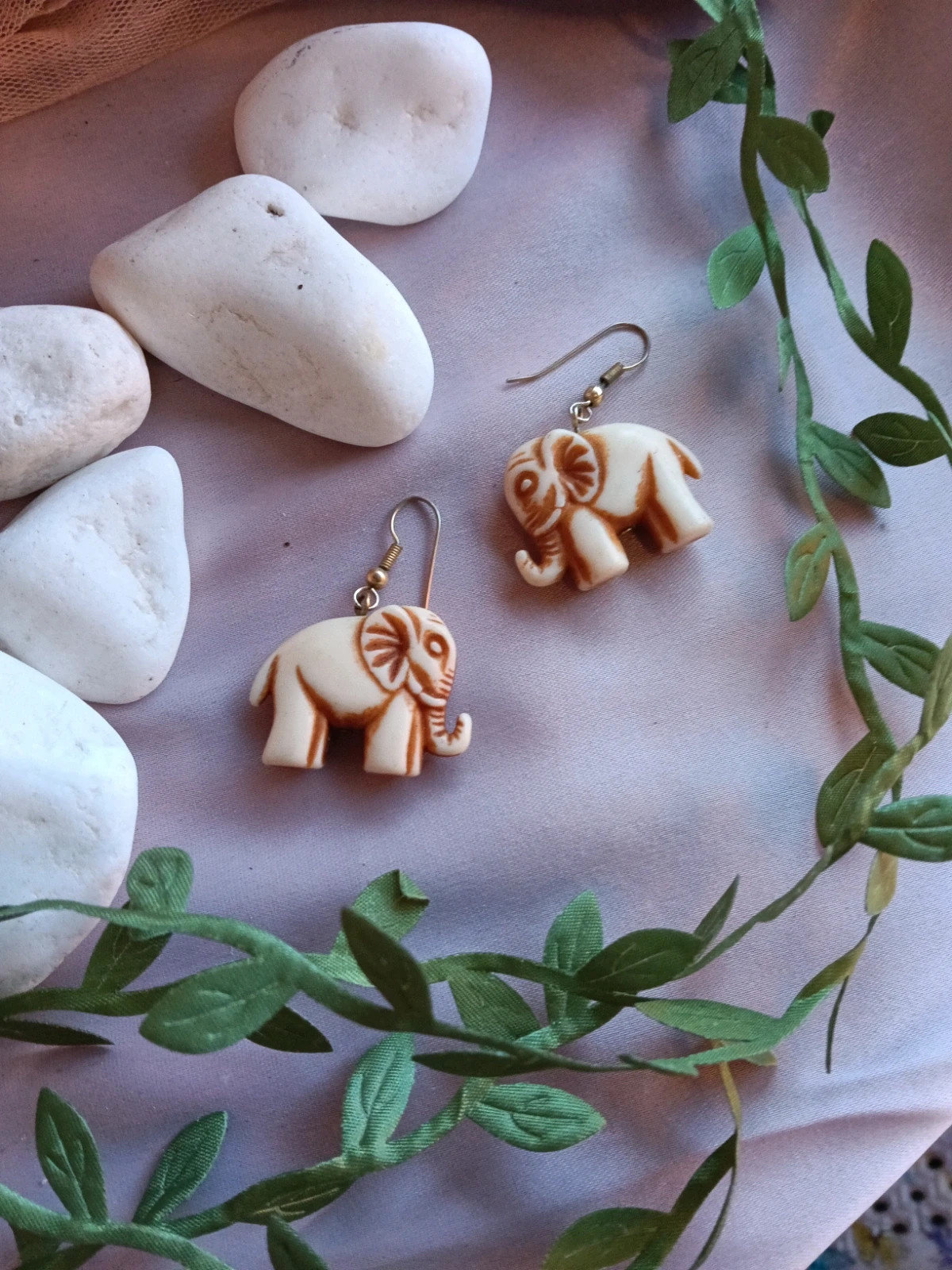 Elephant earrings Boho chic ethic – Bohemian 2
