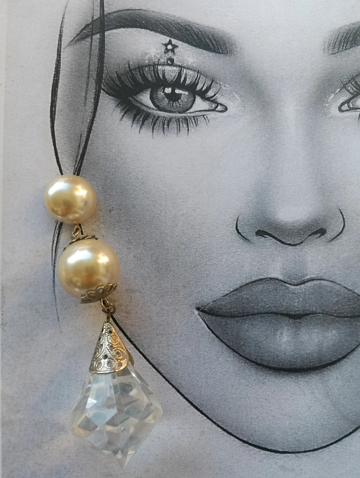 Maxi Boucles d'oreilles vintage – No Label 5