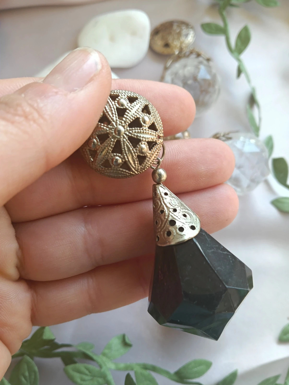 🔥Last price🔥Lot de deux paires boucles d'oreilles vintage – Couture 3