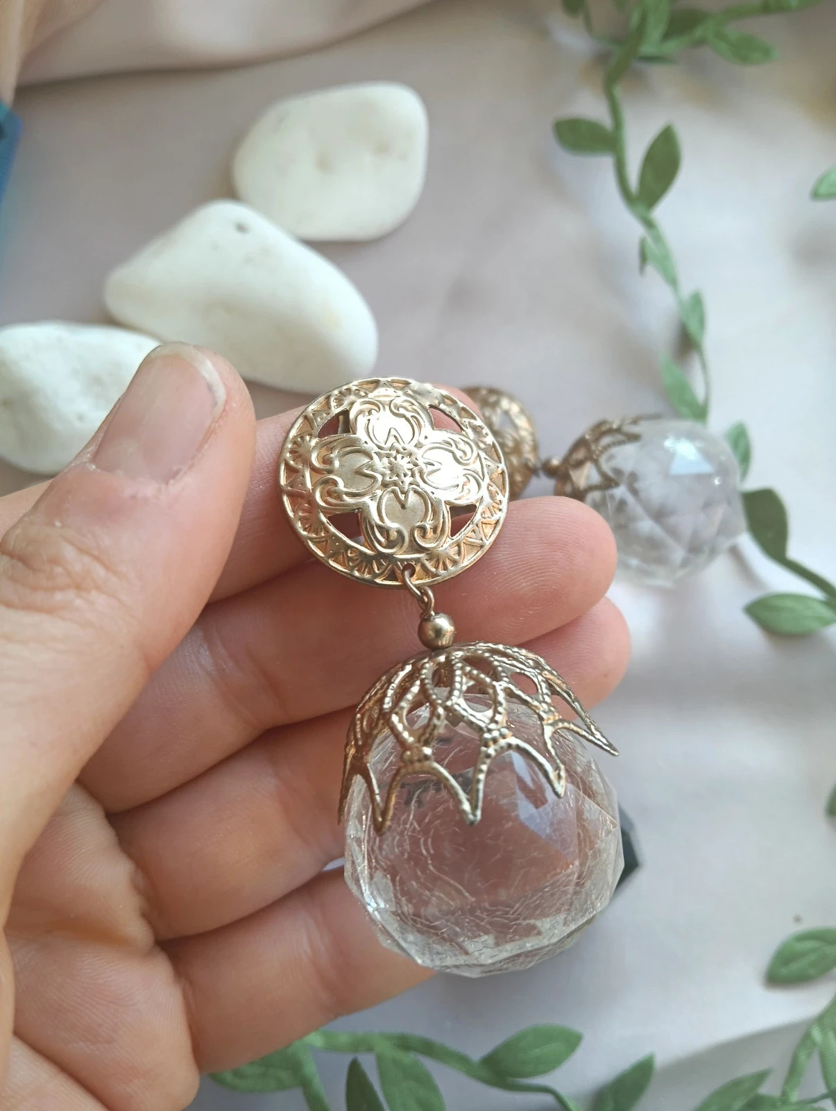 🔥Last price🔥Lot de deux paires boucles d'oreilles vintage – Couture 4