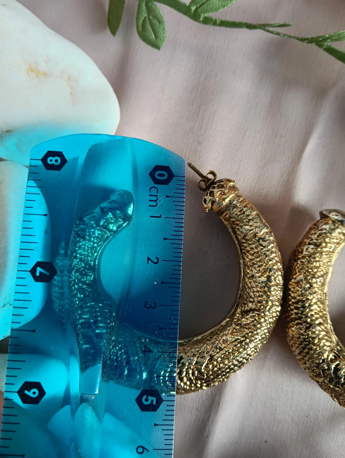 🔥Last price🔥Maxi Chunky Hoops earrings gold tone – Vintage Love 4