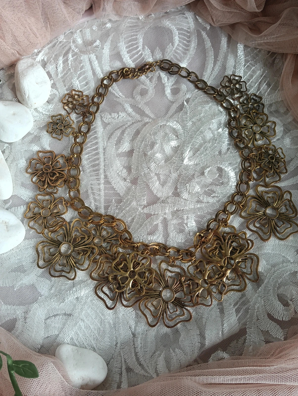Vintage maxi flower necklace – Vintage Love 2