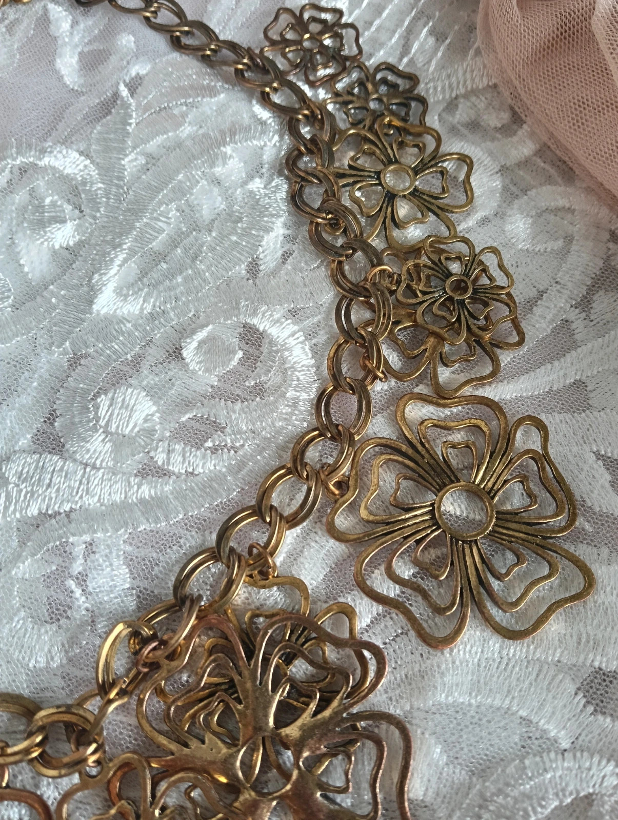 Vintage maxi flower necklace – Vintage Love 4