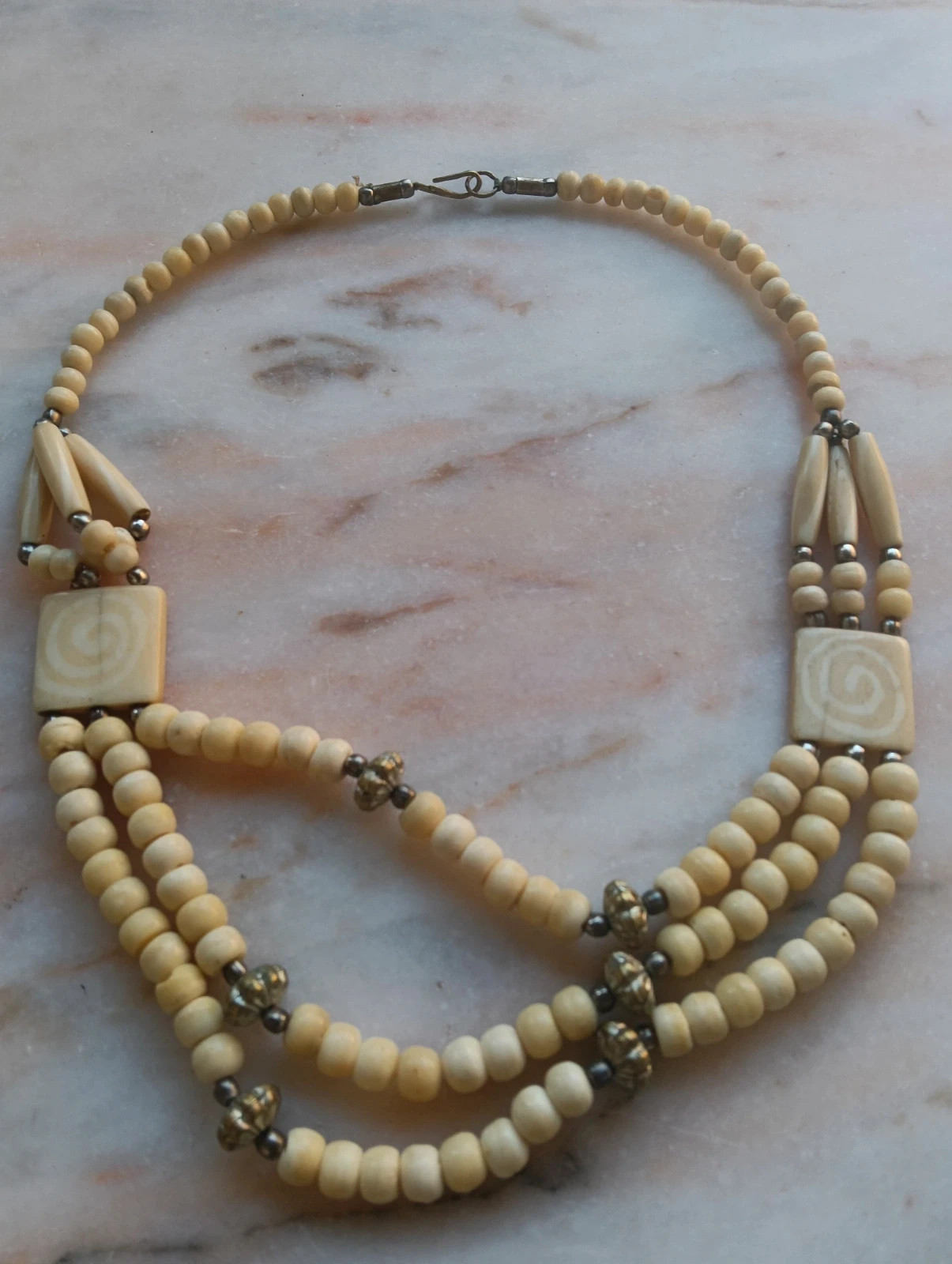 Collar artesanal hueso necklace collier os – No Label 2