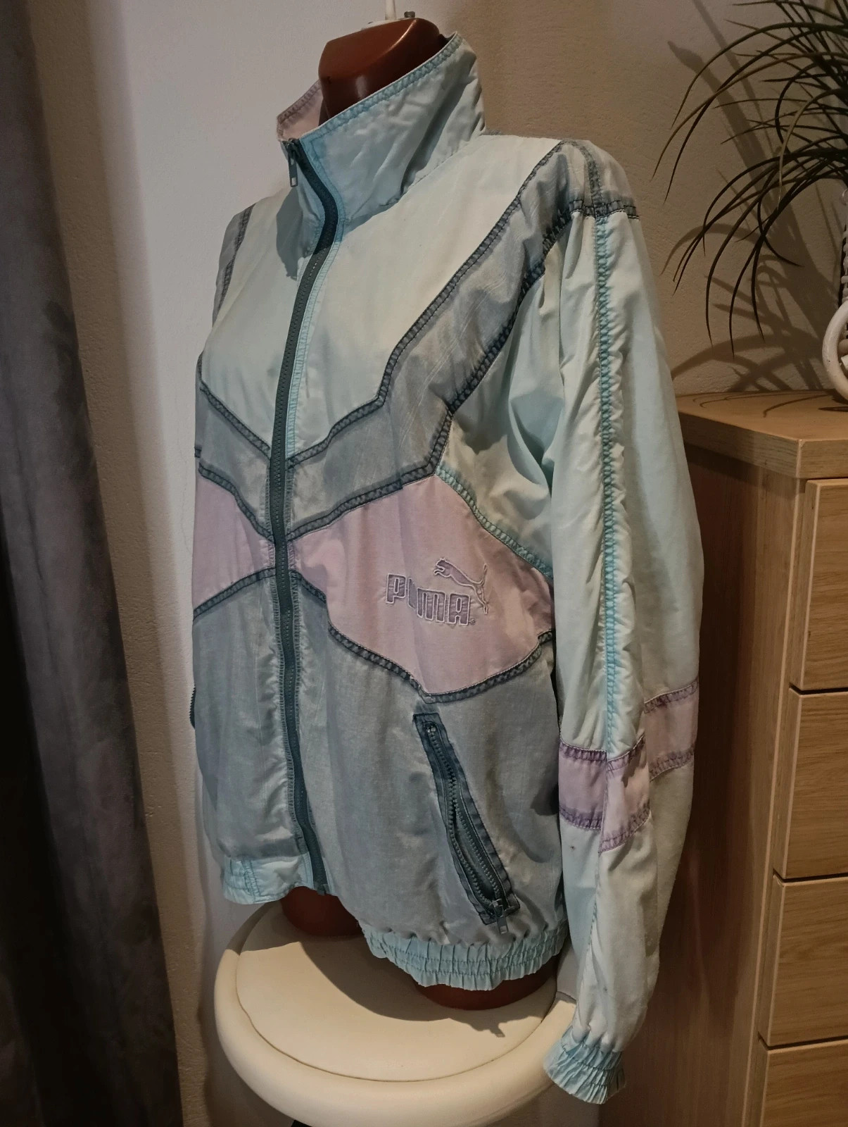 Rare vintage puma track jacket embroidered logo XL – Puma – taille XL 2