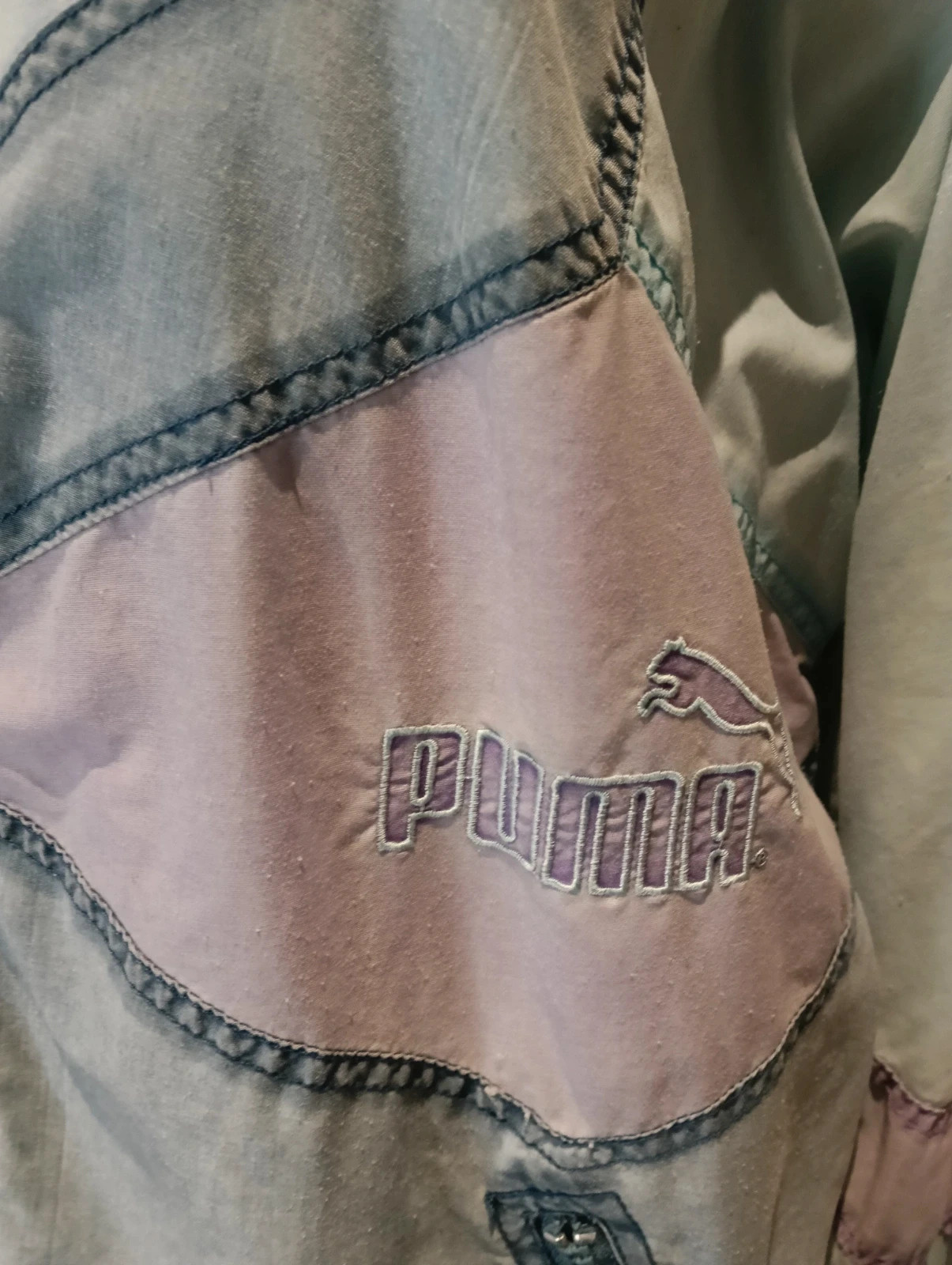 Rare vintage puma track jacket embroidered logo XL – Puma – taille XL 4