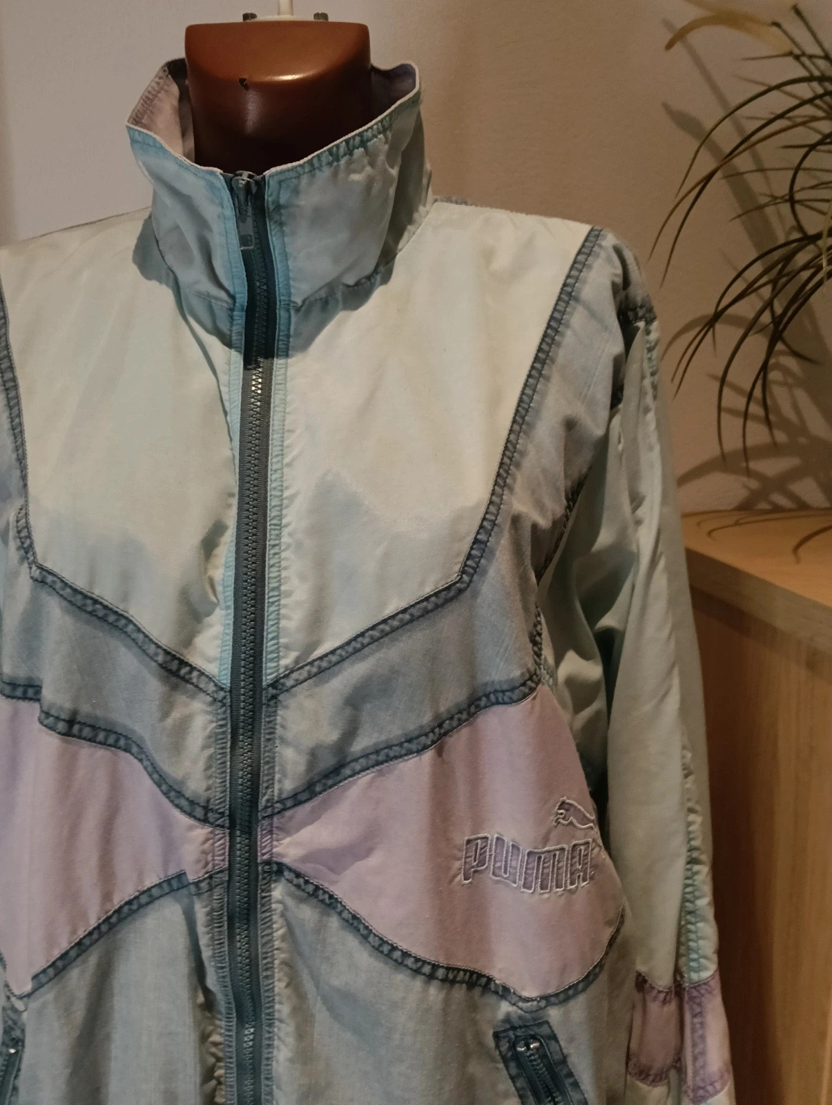 Rare vintage puma track jacket embroidered logo XL – Puma – taille XL 5