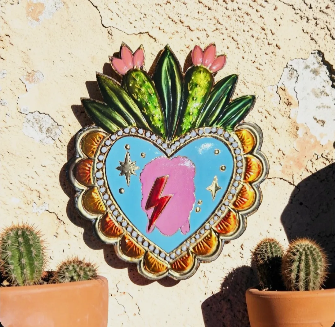 Milagrito Mexicano Ex Voto Bowie