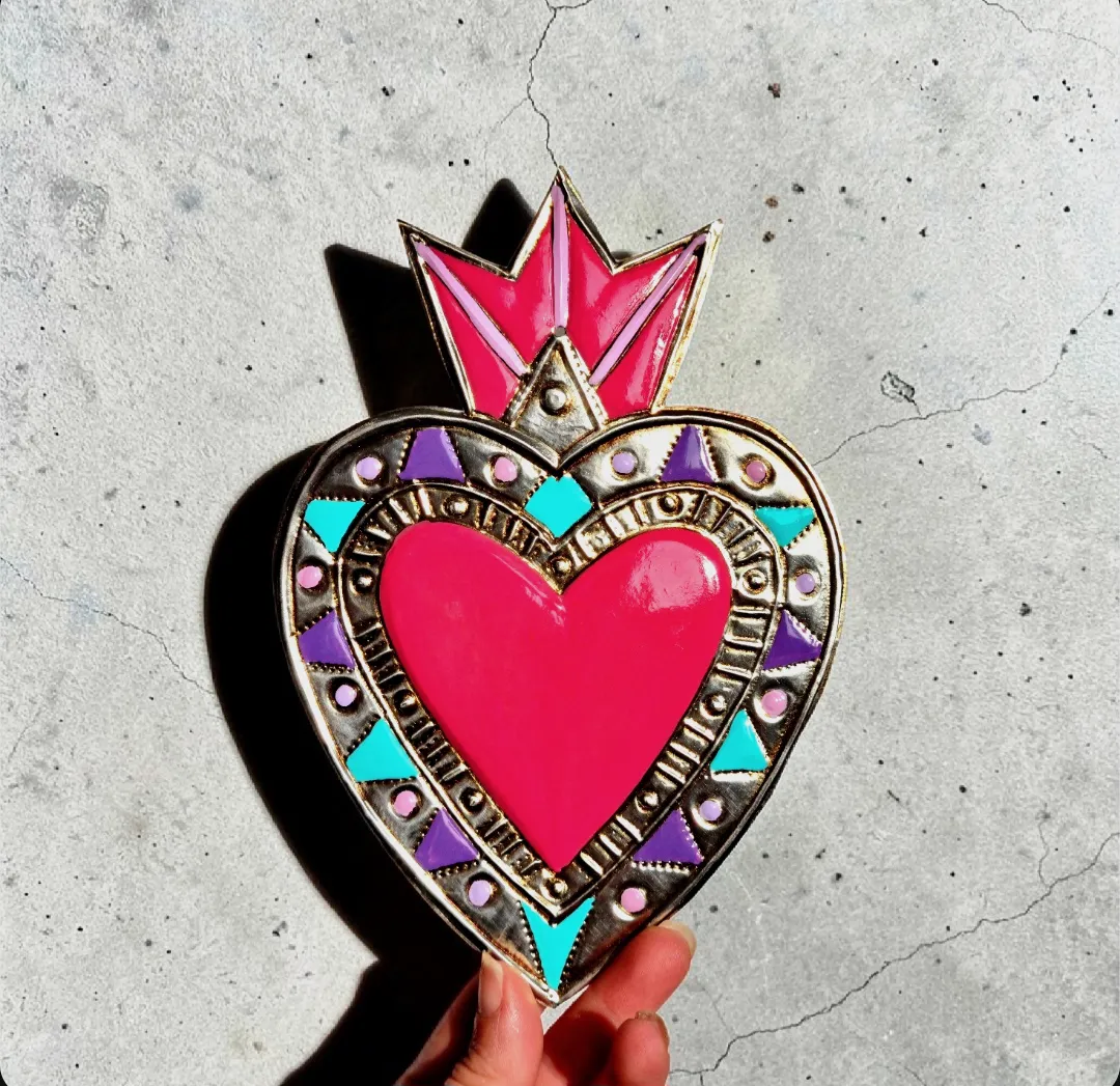 Sagrado corazon mexicano – La corona de Elvis 3