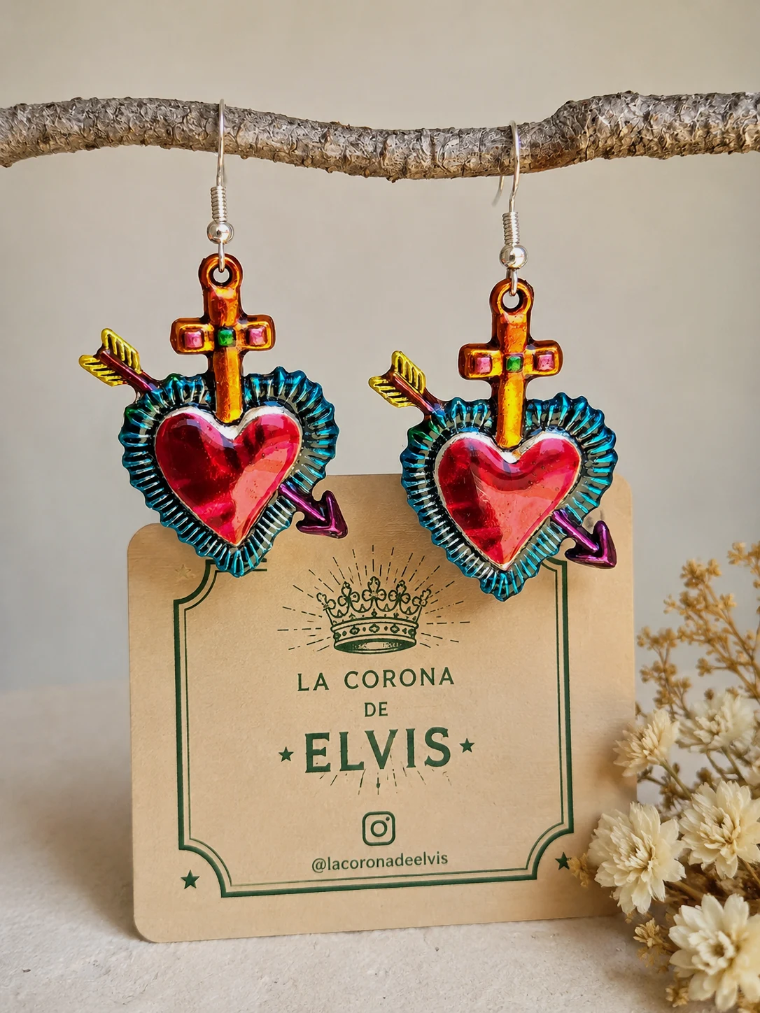 Pendientes Coeur Sacré