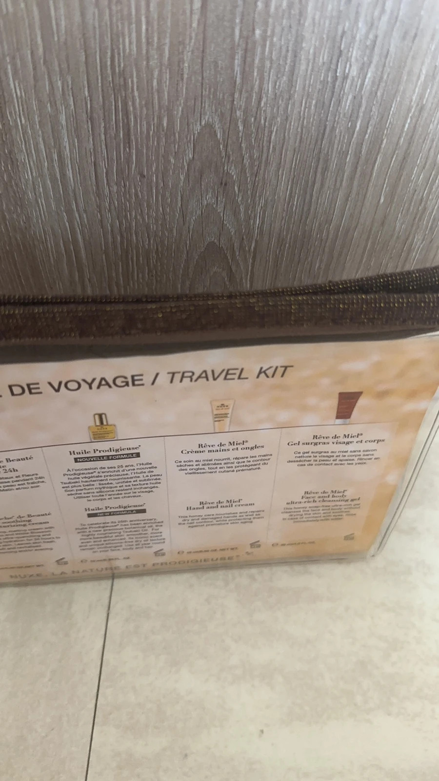 Trousse de voyage – Nuxe 5