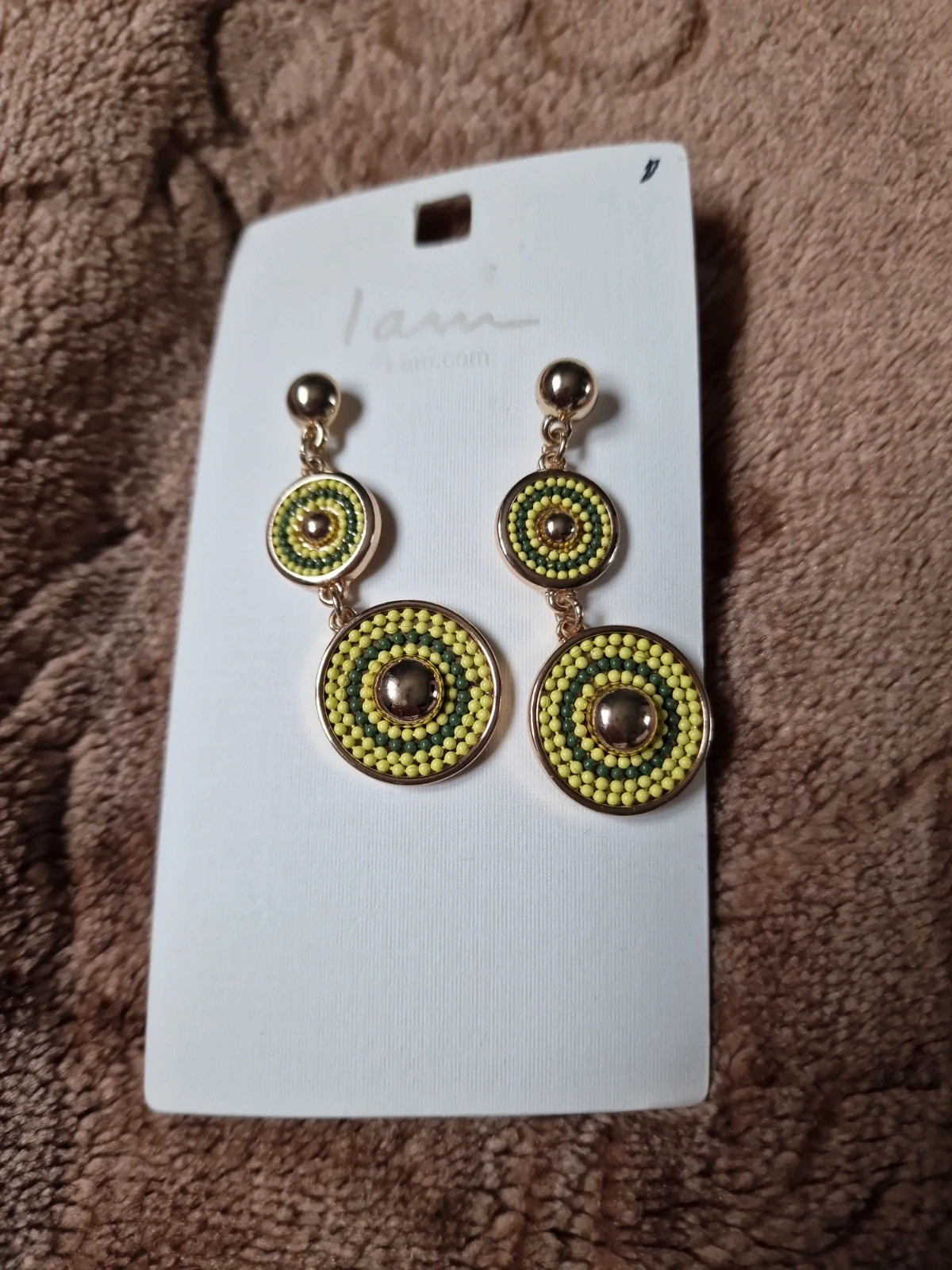 Boucles d oreilles – I am 2