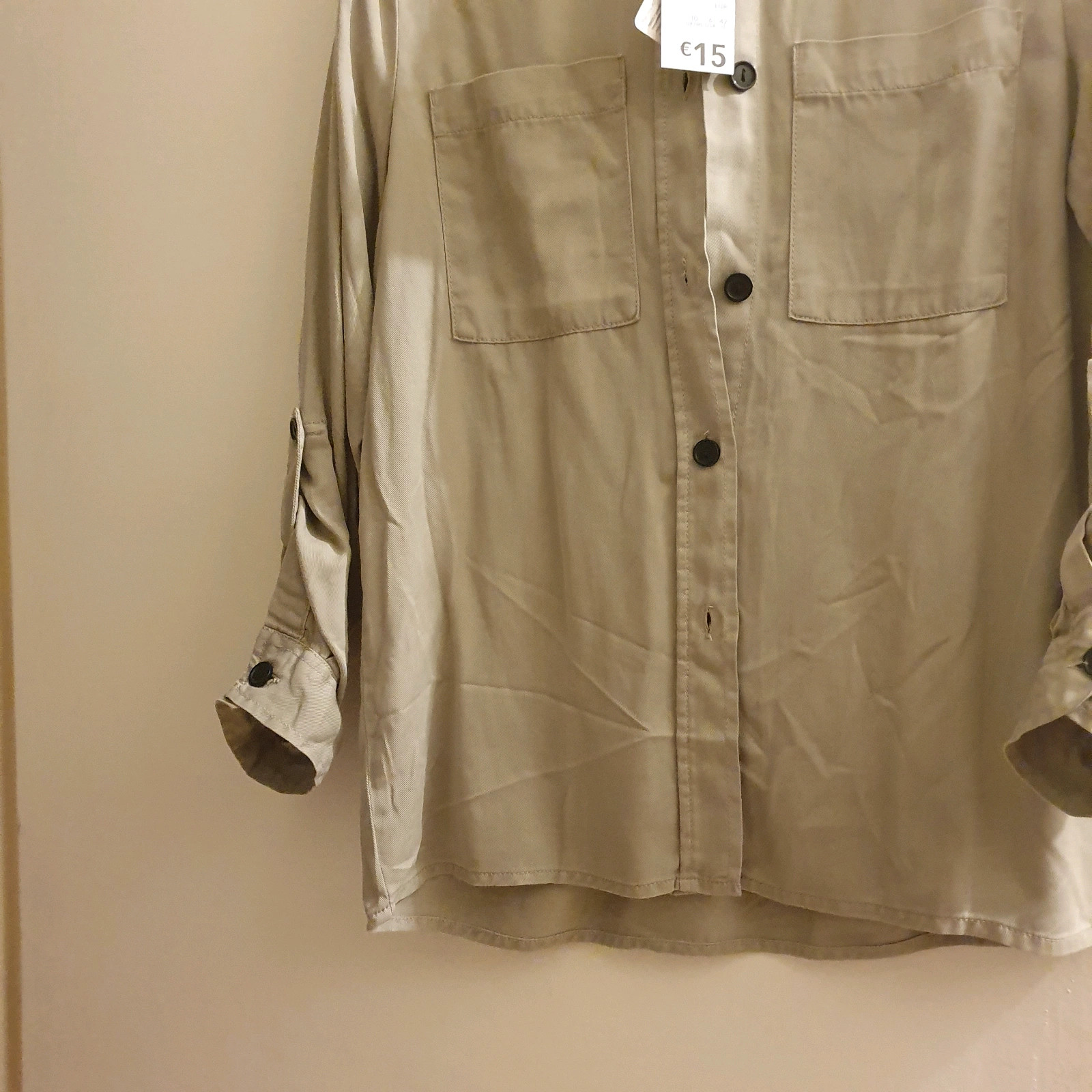 Chemise primark kaki – Primark – taille M / 38 / 10 2