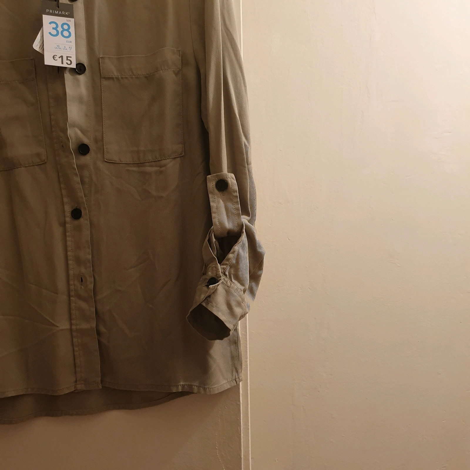 Chemise primark kaki – Primark – taille M / 38 / 10 3