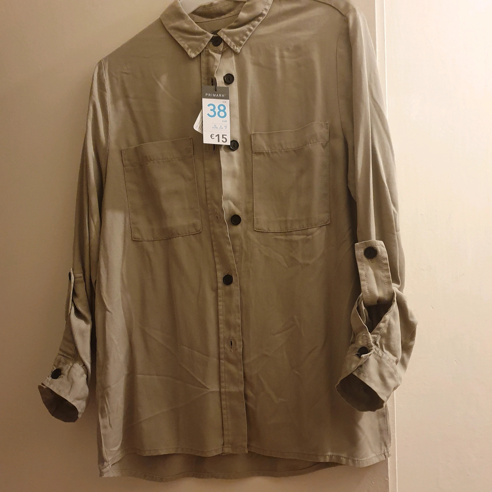 Chemise primark kaki