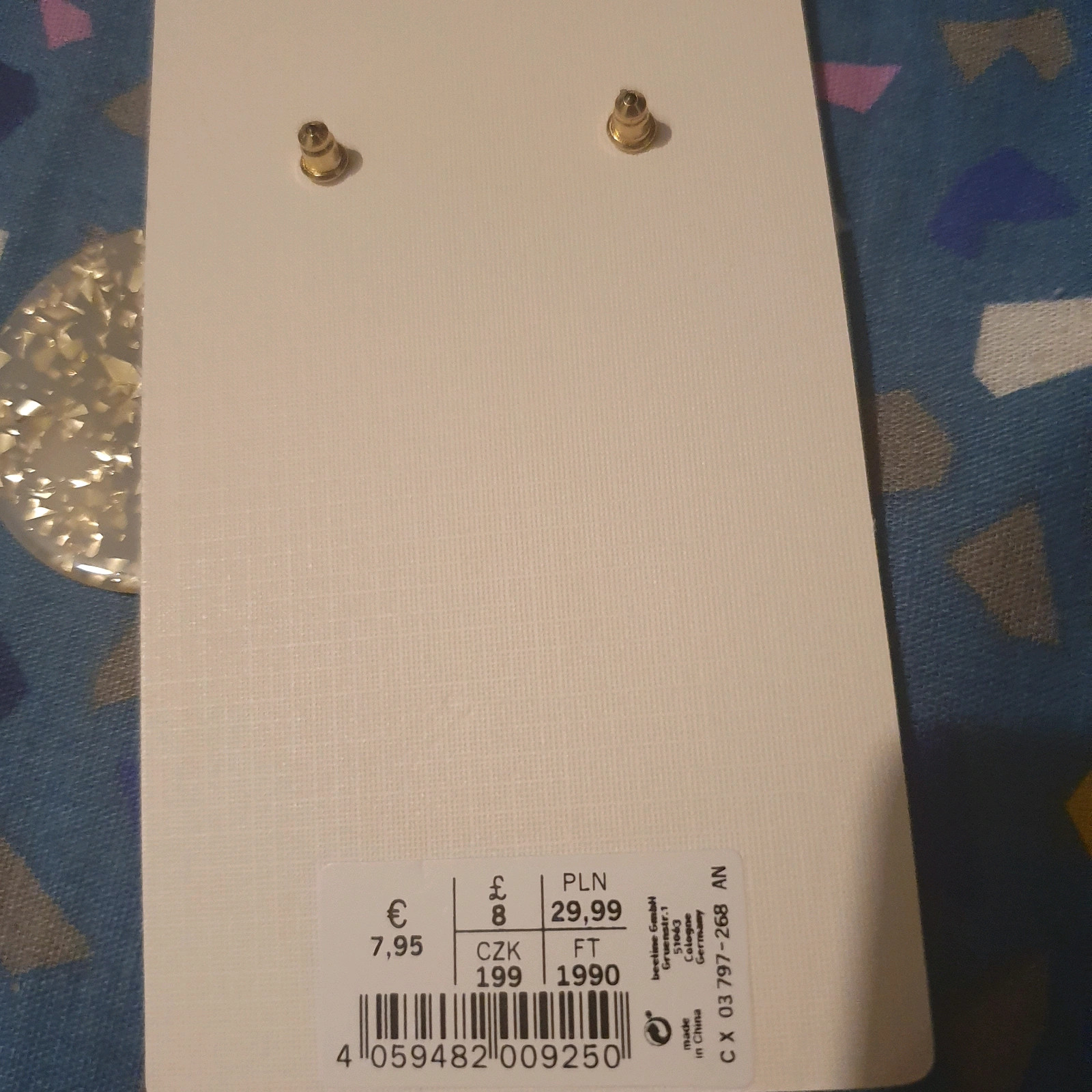 Boucles d oreilles – I am 3