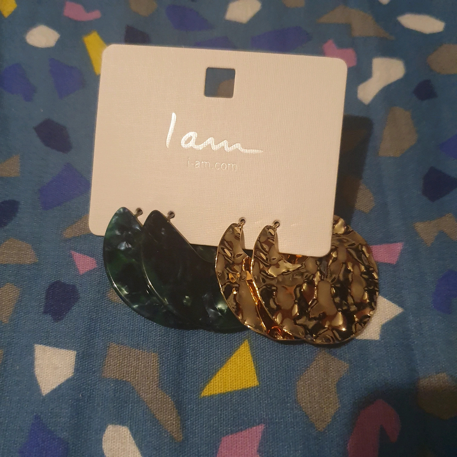 Boucles d'oreilles – I am 2
