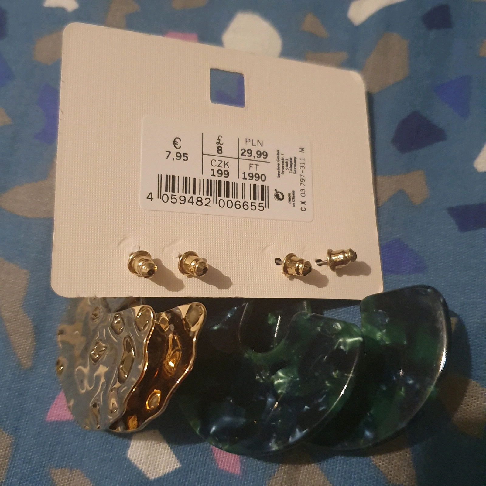 Boucles d'oreilles – I am 3