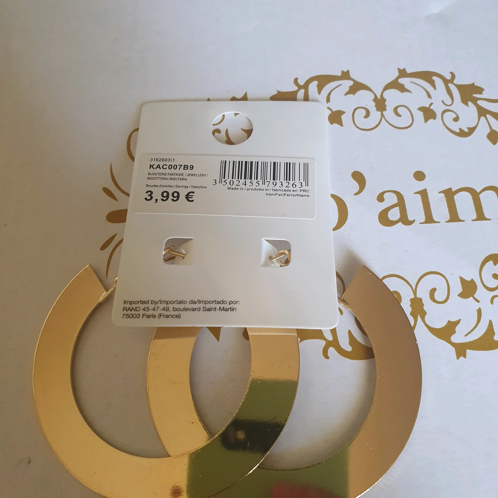 Boucles d oreilles – KANÈORÉ 3