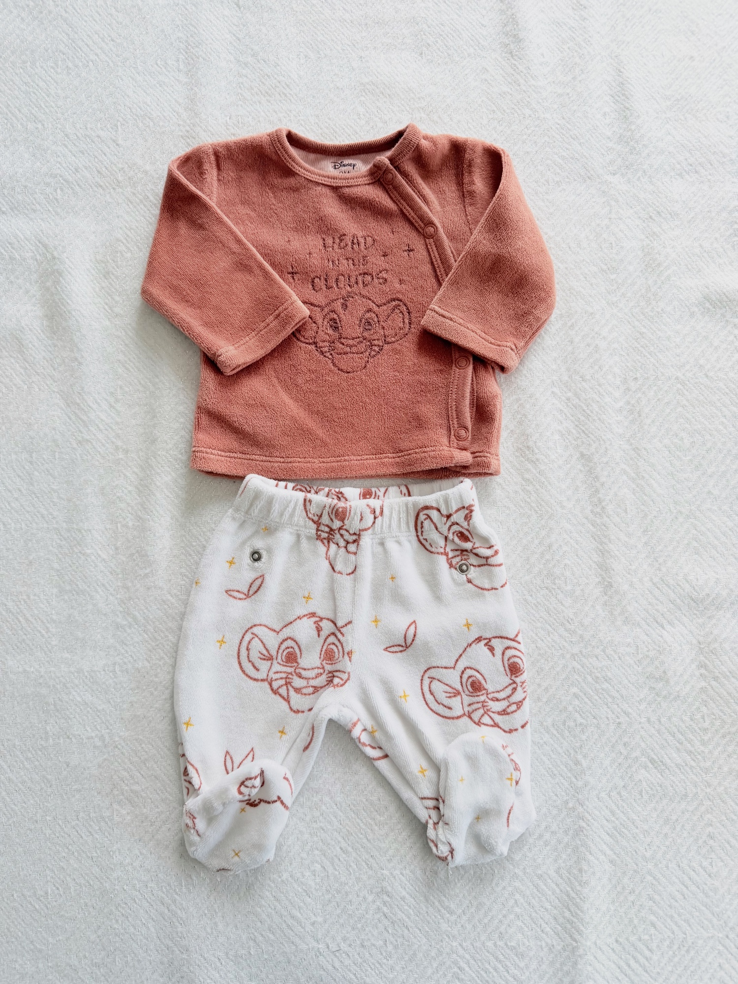 Pyjama chaud Simba Le roi lion Disney 0 mois – Disney – taille 3 mois
