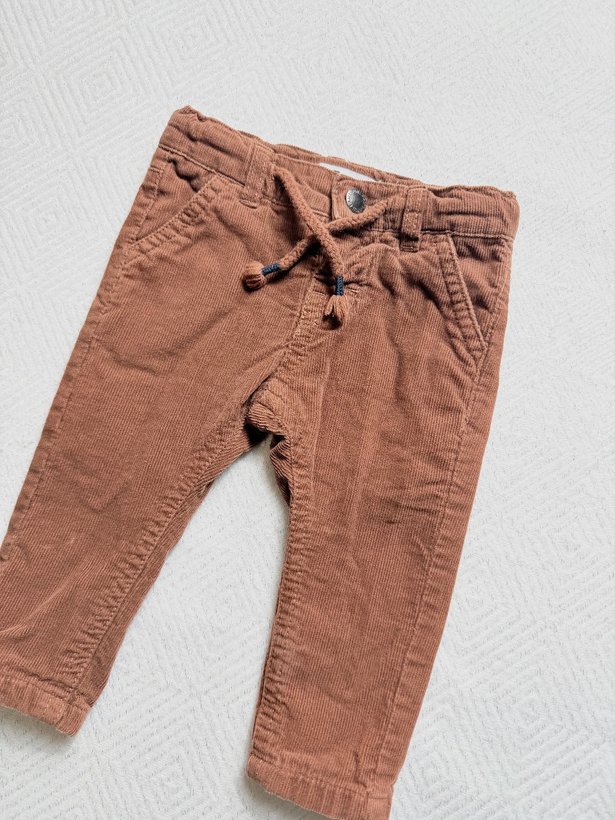 Pantalon velours côtelé marron 3 mois Gémo – Gémo – taille 3 mois 2