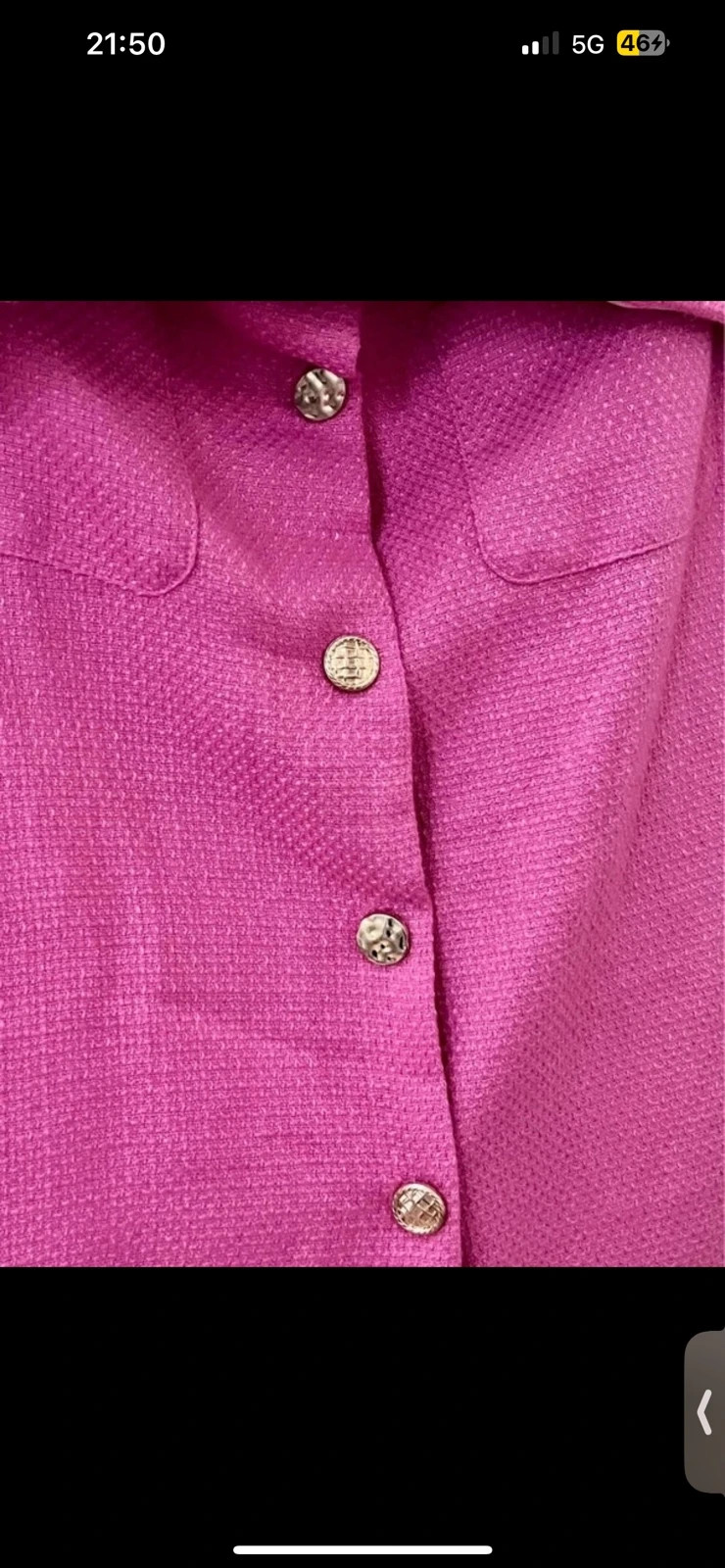 Ensemble Tweed rose taille L – Shein – taille L / 40 / 12 3