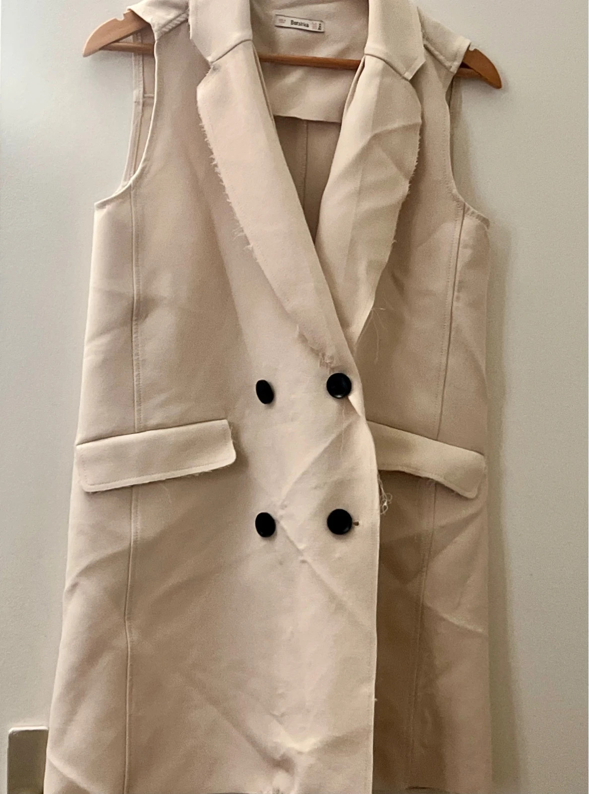 Veste sans manche Bershka effet décousue – Bershka – taille M / 38 / 10 2