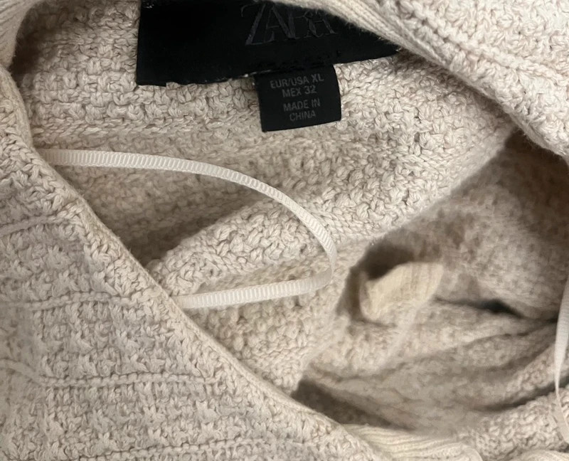 Ensemble Zara beige tweed – Zara – taille L / 40 / 12 5