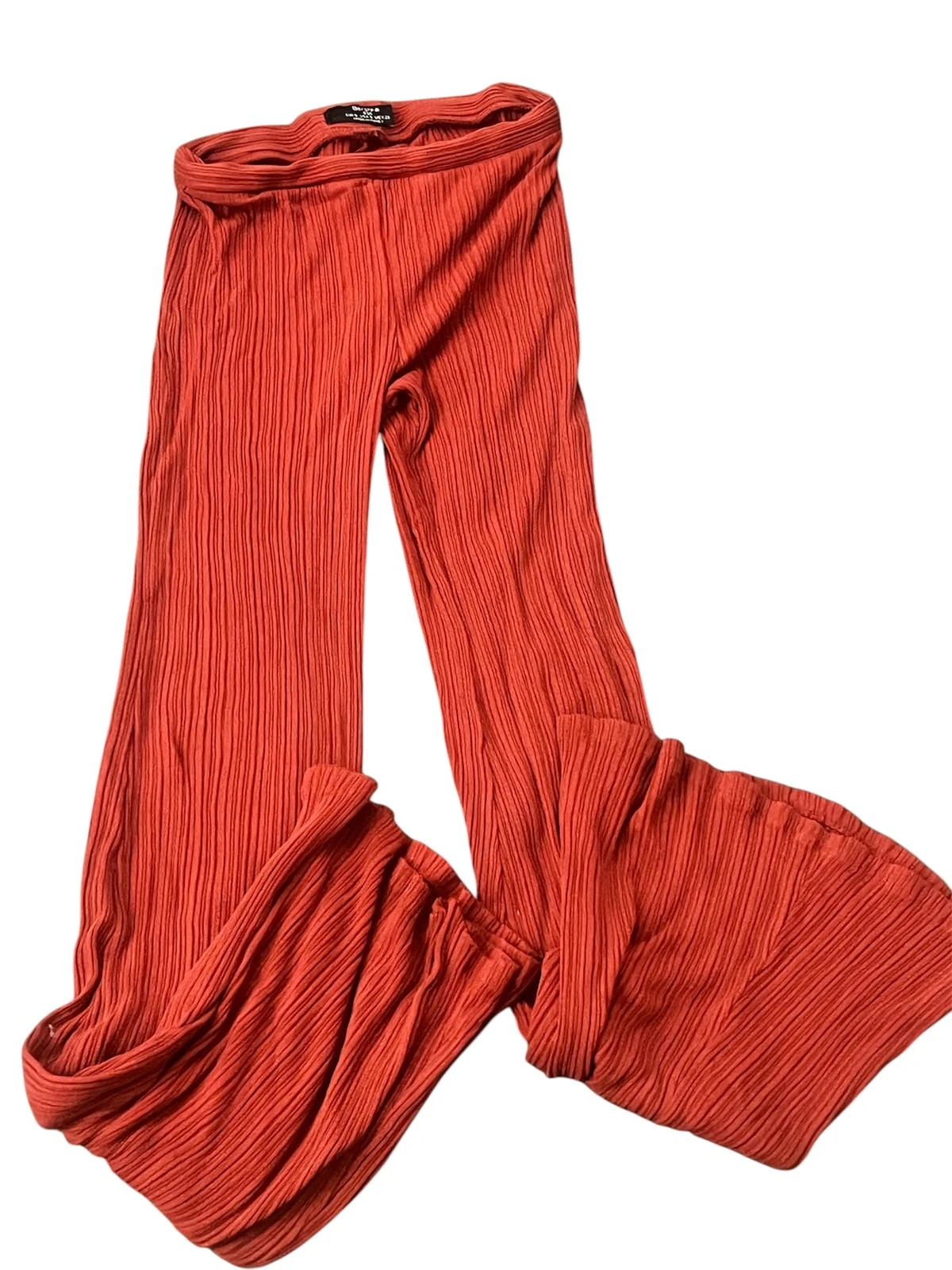 Pantalon stretch orange brique Bershka S