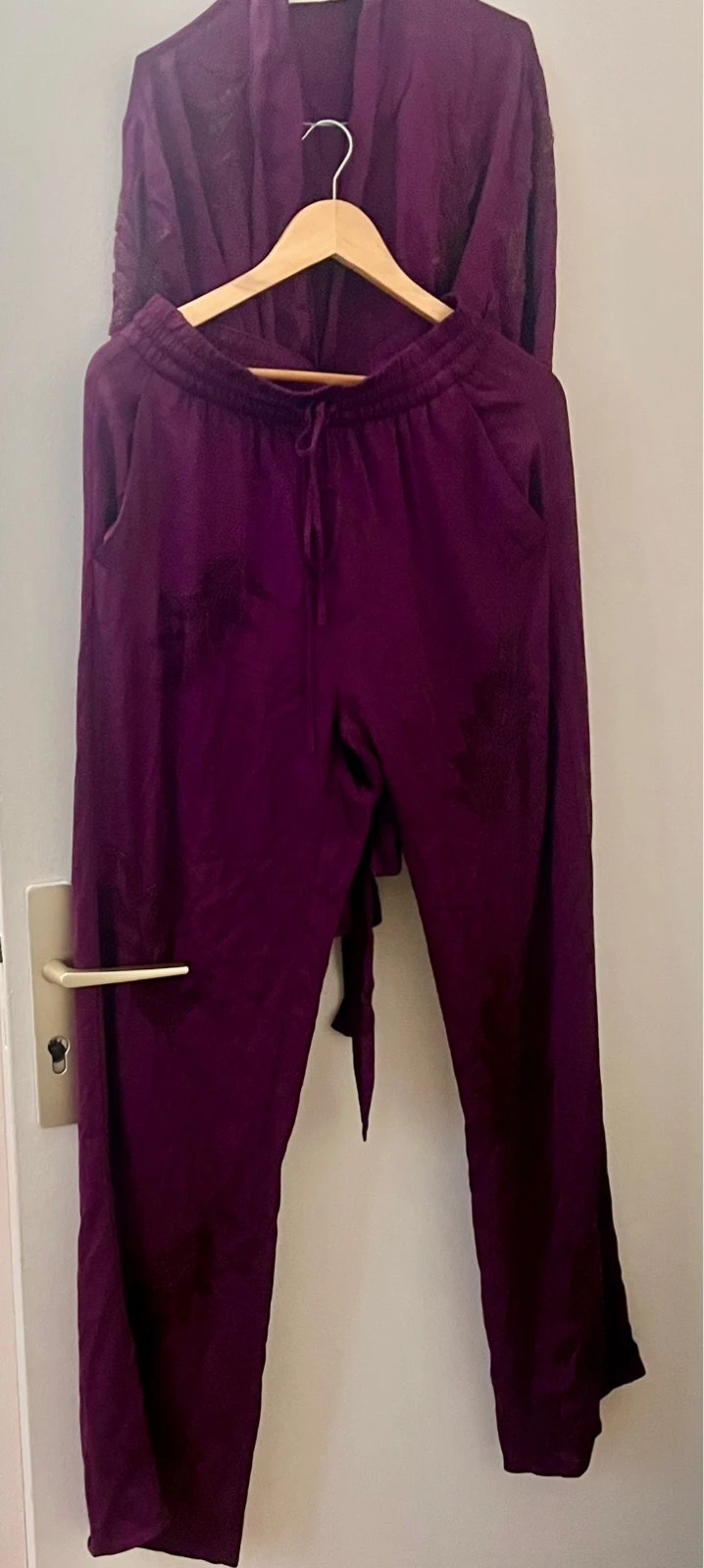 Magnifique ensemble sequins perles violet Zara – Zara – taille L / 40 / 12 2