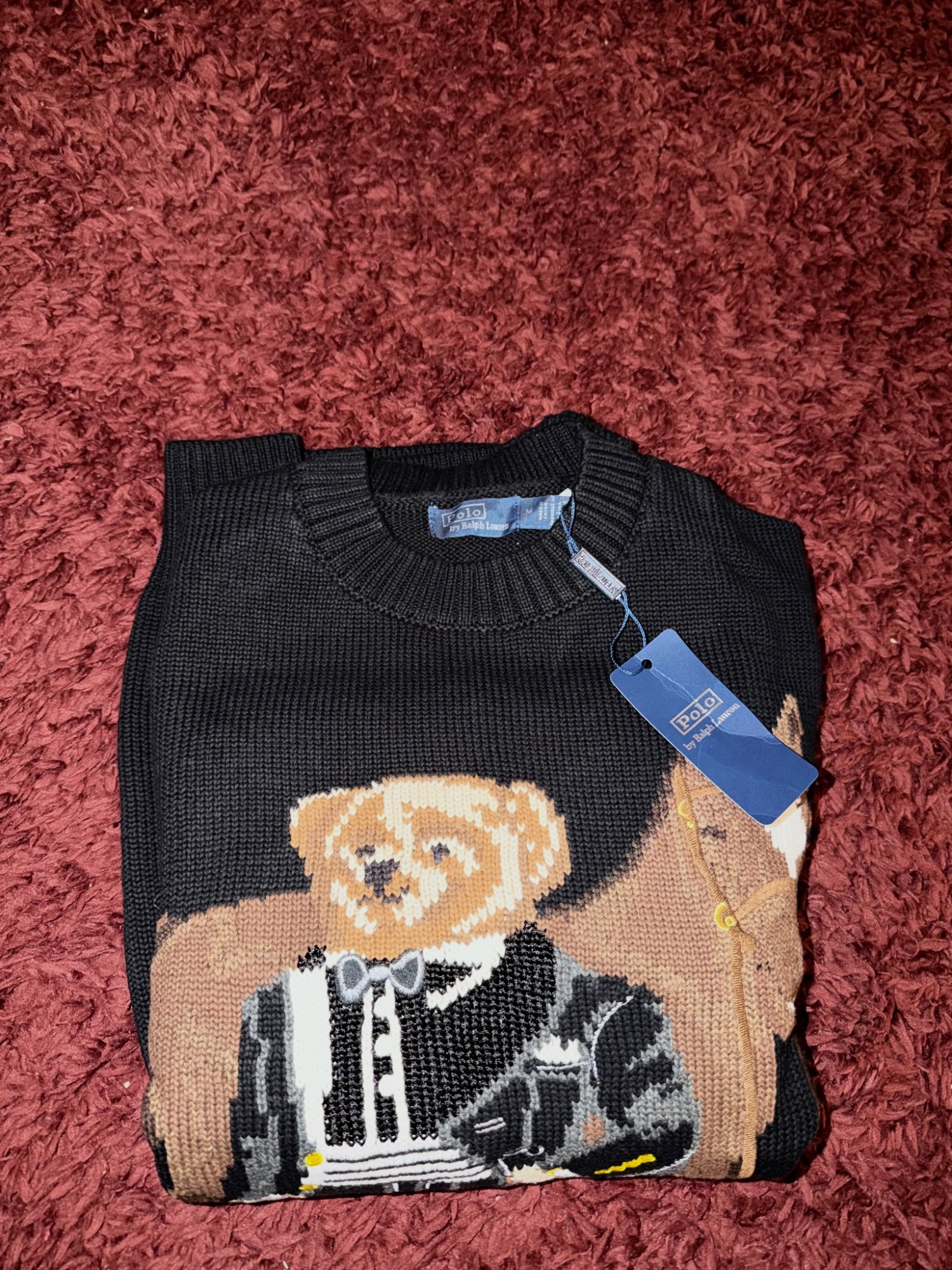 Polo bear noir