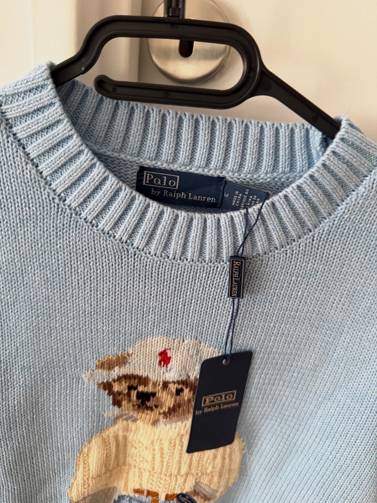 Polo bear bleu ciel – Polo Ralph Lauren – taille M 5