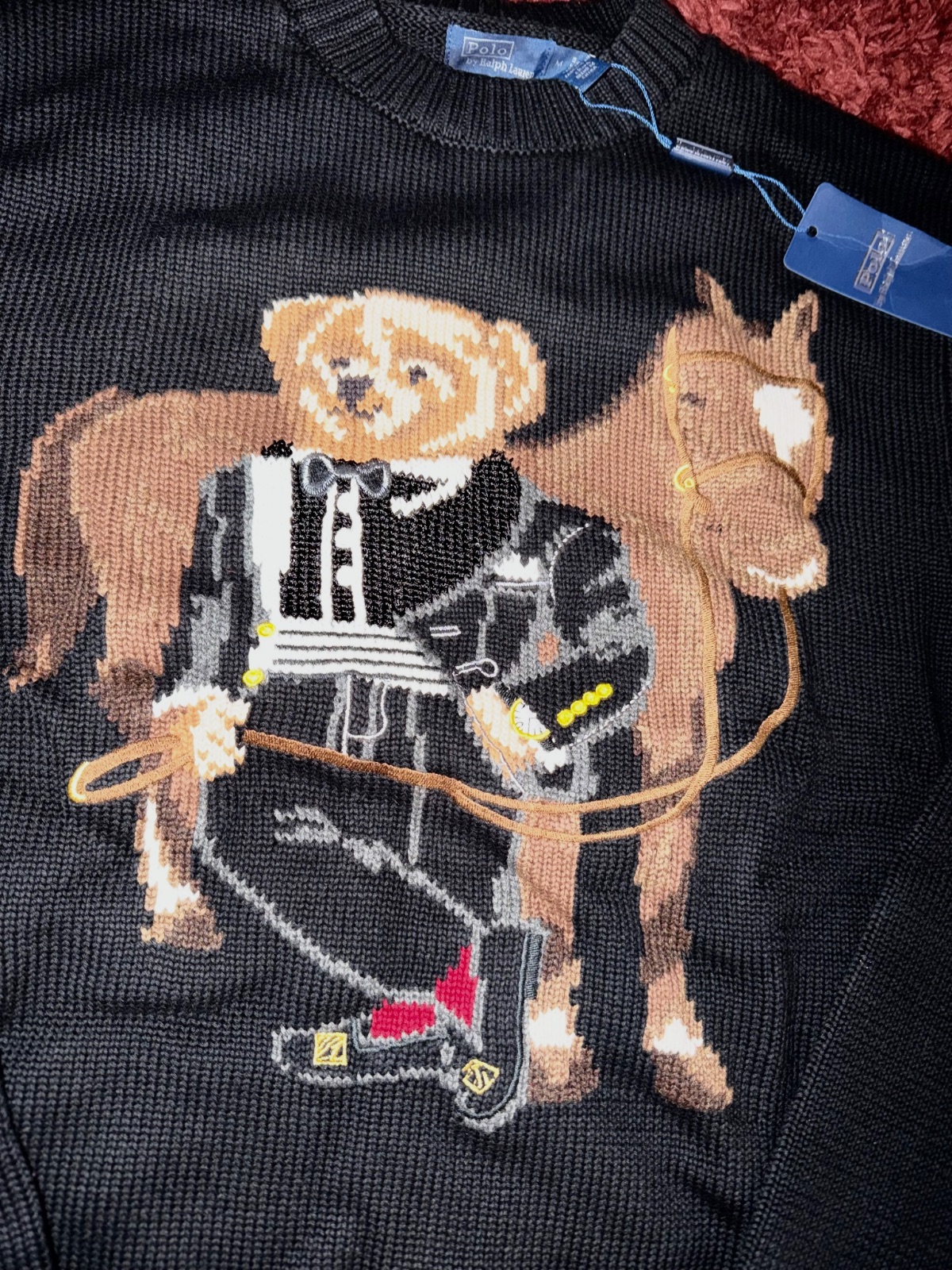 Polo bear noir  – Polo Ralph Lauren – taille M 3