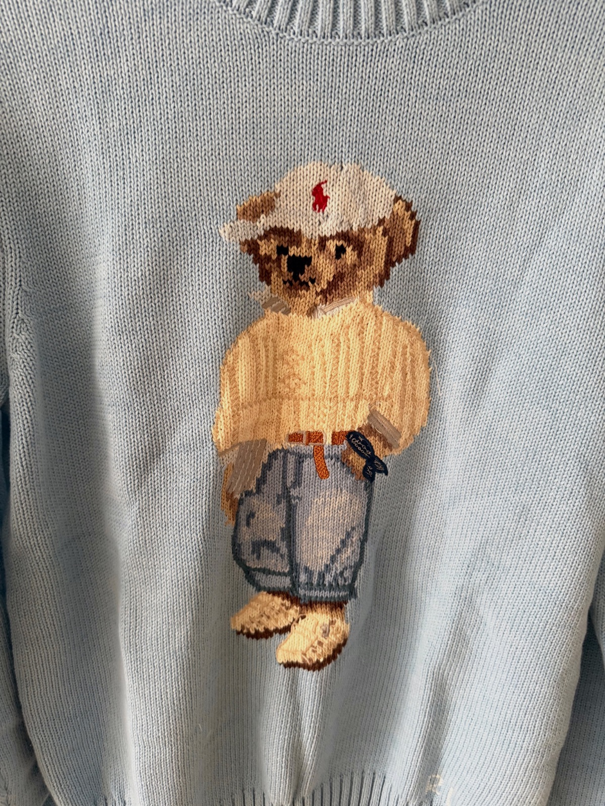 Polo bear bleu ciel – Polo Ralph Lauren – taille M 2