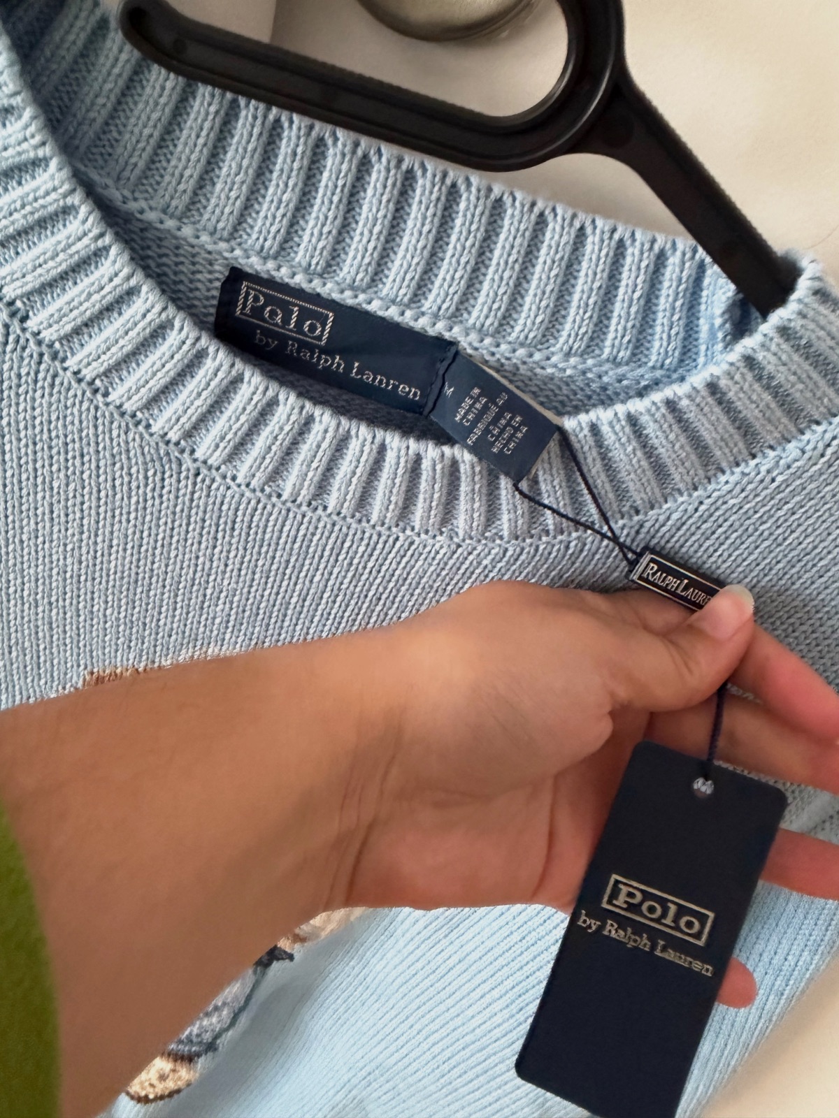 Polo bear bleu ciel – Polo Ralph Lauren – taille M 4