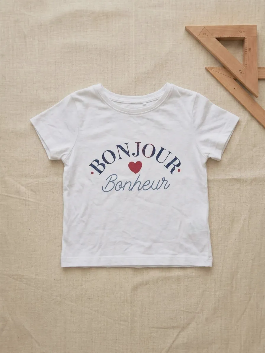 Lot de 4 t-shirts bébé filles – Aucune – taille 3 mois 3