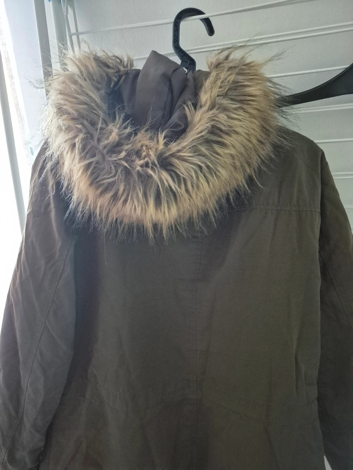 Parka kaki à capuche fausse fourrure Etam - Taille 34 (XS) – Etam – taille XS / 34 / 6 2