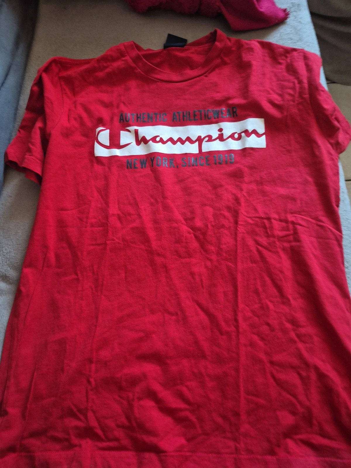 T-shirt rouge Champion Authentic Athleticwear