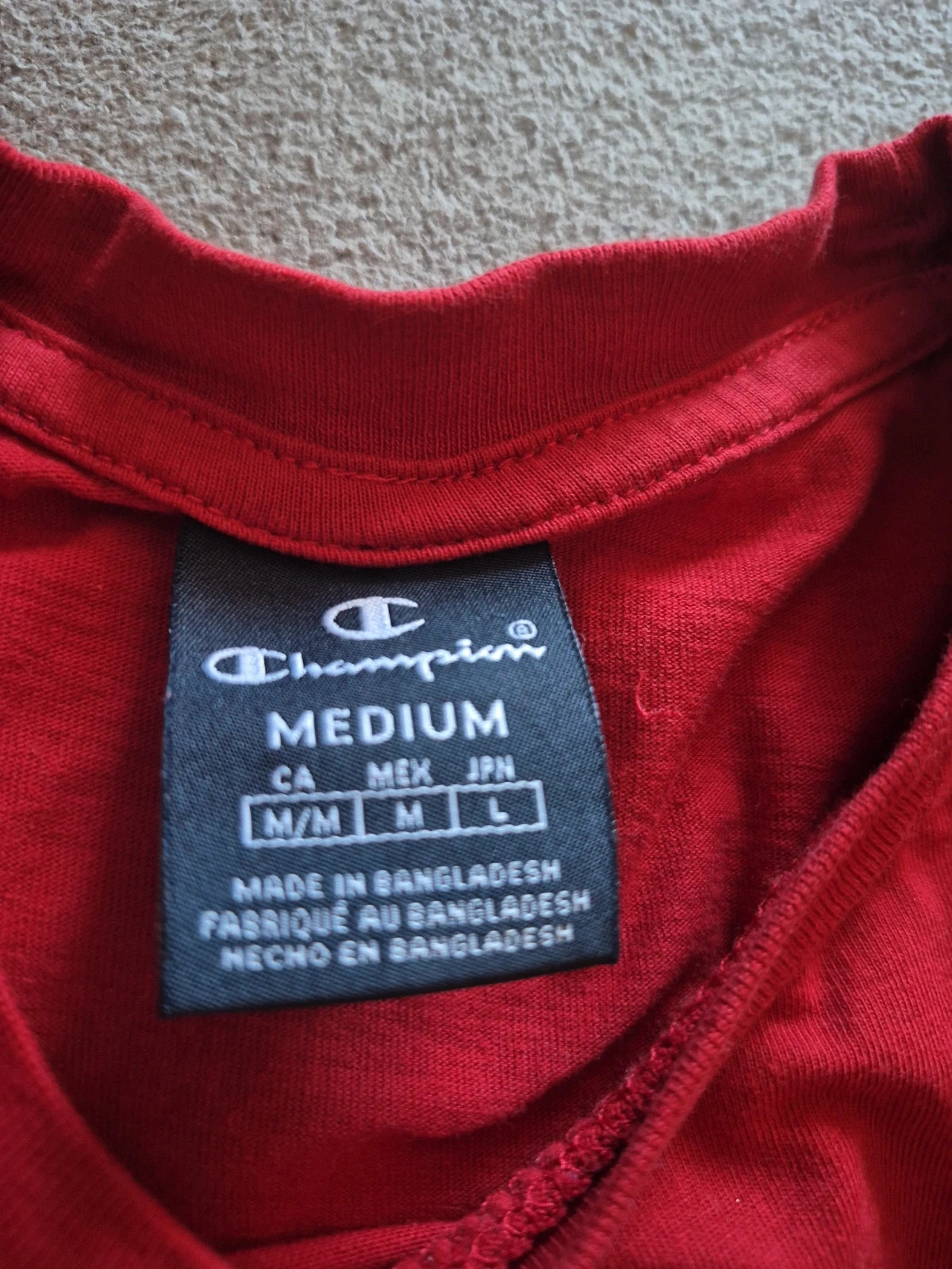 T-shirt rouge Champion Authentic Athleticwear – Champion – taille M 2