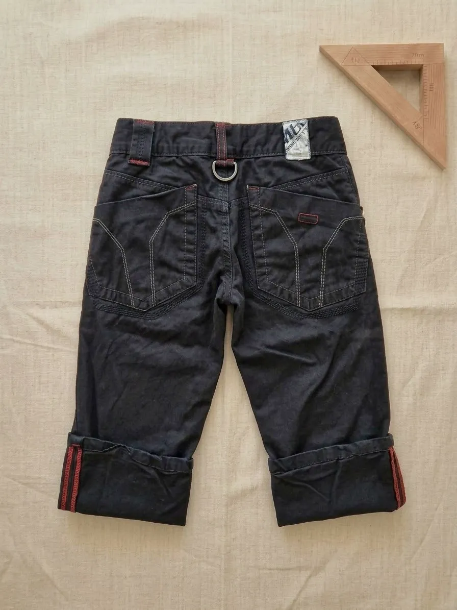 Pantacourt Miss Sixty Noir à Revers – Miss Sixty – taille L 2